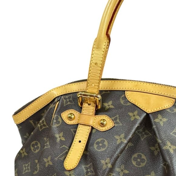 LOUIS VUITTON Authentic Brown Monogram Canvas Shoulder Bag - Picture 9 of 11